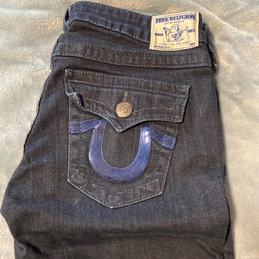 Women’s straight leg true religion jeans